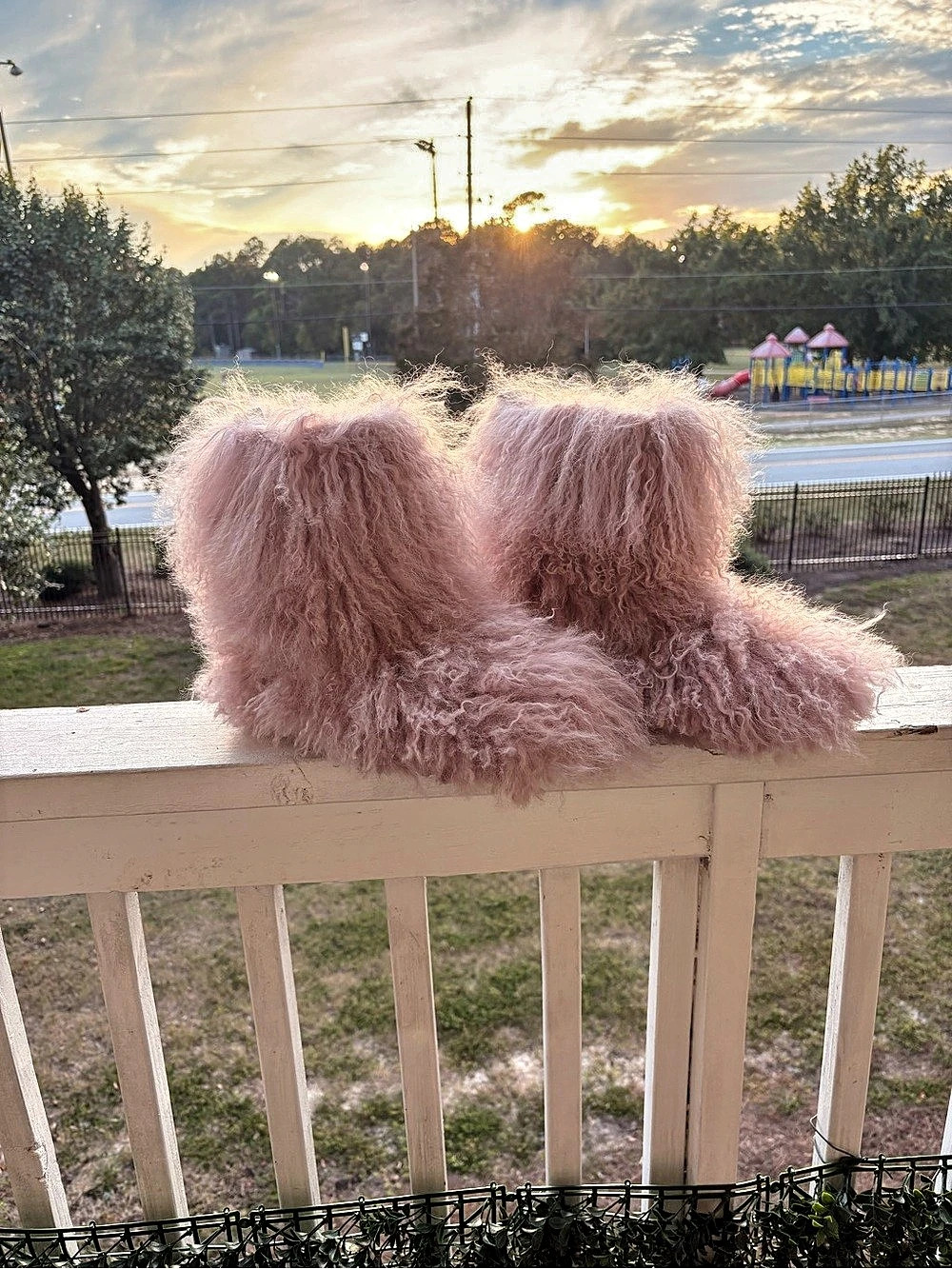 UGG Classic Short Fluff Momma Pink Boots